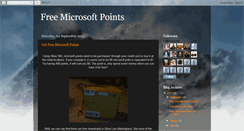 Desktop Screenshot of free-microsoft-points101.blogspot.com