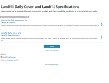 Tablet Screenshot of landfilldailycove.blogspot.com