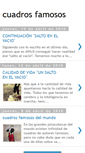 Mobile Screenshot of cuadrosfamosos-mgt.blogspot.com