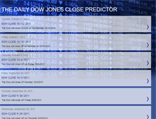Tablet Screenshot of dowjonesclose.blogspot.com