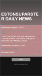 Mobile Screenshot of estonsuparster-dailynews.blogspot.com