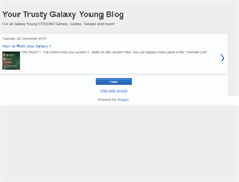 Tablet Screenshot of galaxy-y-young.blogspot.com