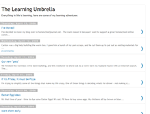 Tablet Screenshot of learningumbrella.blogspot.com
