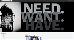 Desktop Screenshot of needwanthave.blogspot.com