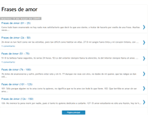Tablet Screenshot of frasesdamor.blogspot.com