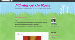 Desktop Screenshot of miminhosdarosa.blogspot.com