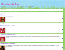 Tablet Screenshot of miminhosdarosa.blogspot.com