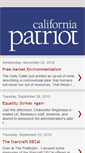 Mobile Screenshot of californiapatriot.blogspot.com