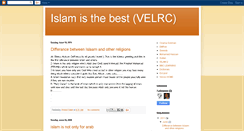 Desktop Screenshot of islamisthebesttoall2.blogspot.com