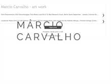 Tablet Screenshot of marciocarvalhoartwork.blogspot.com