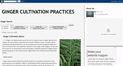 Desktop Screenshot of gingerindia.blogspot.com