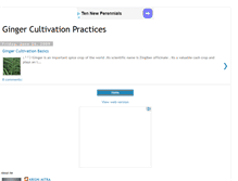 Tablet Screenshot of gingerindia.blogspot.com
