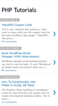 Mobile Screenshot of cool-php-tutorials.blogspot.com