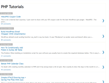 Tablet Screenshot of cool-php-tutorials.blogspot.com