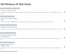 Tablet Screenshot of oldwestburynyrealestate.blogspot.com