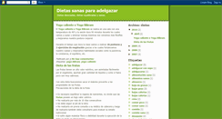 Desktop Screenshot of dietas-sanas.blogspot.com