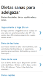 Mobile Screenshot of dietas-sanas.blogspot.com