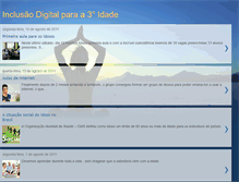 Tablet Screenshot of inclusaoparaidosos.blogspot.com