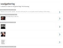 Tablet Screenshot of inwoolgathering.blogspot.com