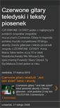 Mobile Screenshot of czerwone-gitary.blogspot.com