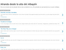 Tablet Screenshot of albayzin.blogspot.com