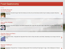 Tablet Screenshot of foodgastronomy.blogspot.com