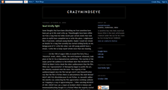 Desktop Screenshot of crazymindseye.blogspot.com