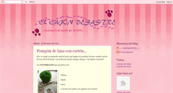 Desktop Screenshot of blogelcajondesastre.blogspot.com