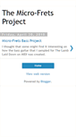 Mobile Screenshot of micro-frets-bass.blogspot.com