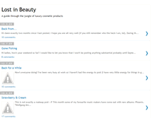 Tablet Screenshot of beauty-journal.blogspot.com