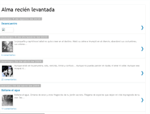 Tablet Screenshot of almarecienlevantada7.blogspot.com