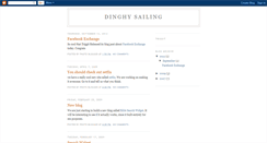 Desktop Screenshot of dingysailing.blogspot.com