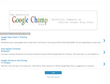 Tablet Screenshot of googlechamp.blogspot.com