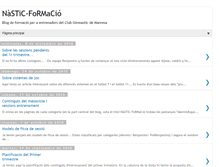 Tablet Screenshot of nasticformacio.blogspot.com