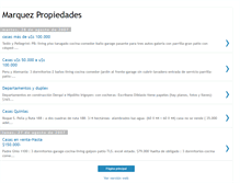 Tablet Screenshot of marquezpropiedades.blogspot.com