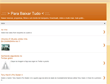 Tablet Screenshot of parabaixartudo.blogspot.com
