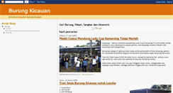 Desktop Screenshot of burungkicauan.blogspot.com