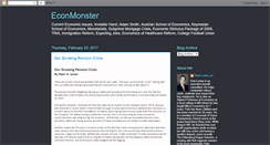 Desktop Screenshot of econmonster.blogspot.com
