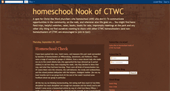 Desktop Screenshot of homeschoolnook.blogspot.com