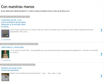 Tablet Screenshot of marisa-connuestrasmanos.blogspot.com