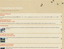 Tablet Screenshot of compartiendofondos.blogspot.com