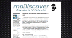 Desktop Screenshot of modiscover.blogspot.com