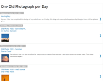 Tablet Screenshot of oneoldphotographperday.blogspot.com