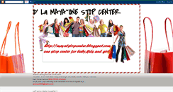 Desktop Screenshot of maya1stopcenter.blogspot.com