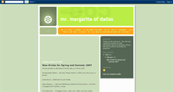 Desktop Screenshot of mrmargaritadfw.blogspot.com