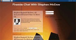 Desktop Screenshot of fireside-chat-stephen-mcdow.blogspot.com