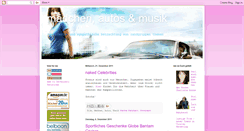 Desktop Screenshot of maedchenautosundmusik.blogspot.com