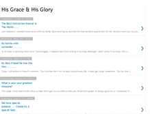 Tablet Screenshot of allbecauseofhisgrace.blogspot.com