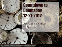 Tablet Screenshot of countdowntodoomsday2012.blogspot.com