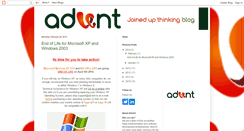 Desktop Screenshot of adventsoftware.blogspot.com
